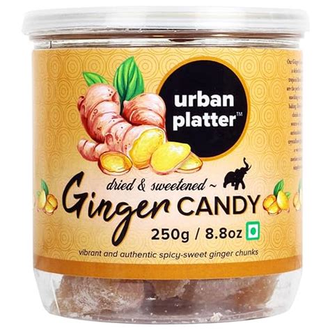 Urban Platter Dried Ginger Candy, 250g : Amazon.in: Grocery & Gourmet Foods