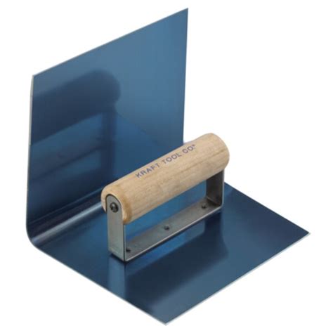 Kraft Tool Blue Steel Hand Cove T, 6"x6" 1/2"R 6"Lip CF9080 | Zoro
