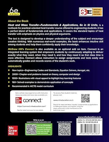 Heat and Mass Transfer - Fundamentals and Applications |by Yunus A. Ce ...