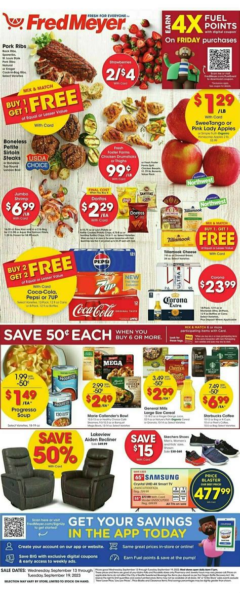 Fred Meyer Weekly Ad Clackamas Oregon at Angela Link blog