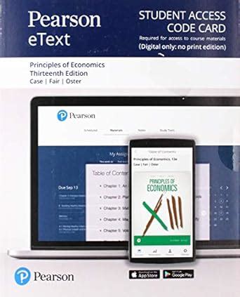 Buy Principles of Economics Pearson Etext Access Card Book Online at ...