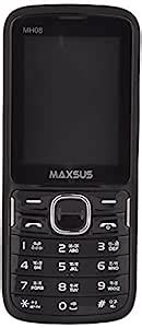 MAXSUS MOBILE MH08 Dual Sim Mobile Phone with 2.4 inch Display Screen ...