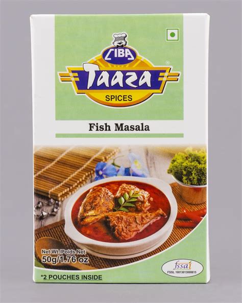 Ciba Taaza Fish Masala Powder, 50gm : Amazon.in: Grocery & Gourmet Foods
