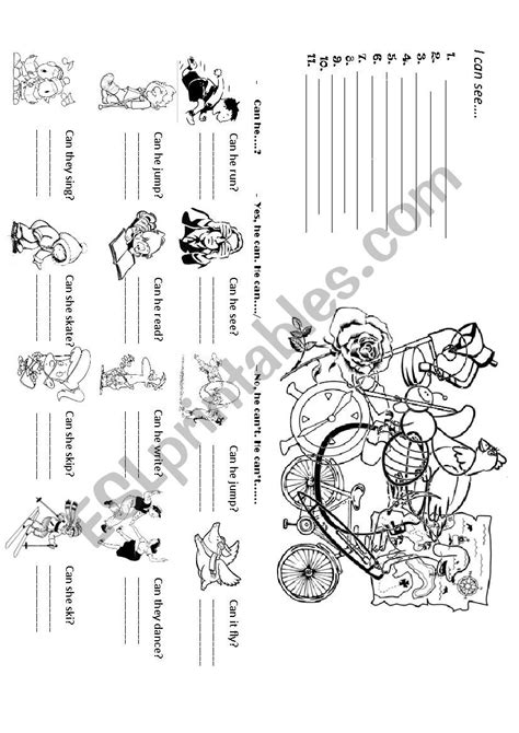 Can Model Verb Worksheet 的图像结果