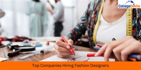Top Companies Hiring Fashion Designers | CollegeDekho
