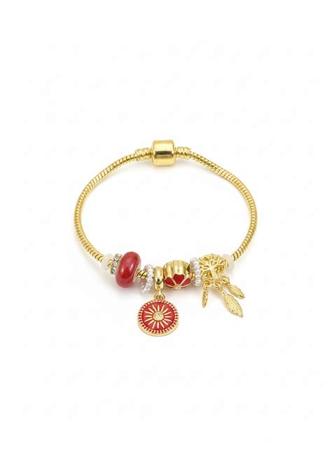 Red pandora bracelet – kai studio