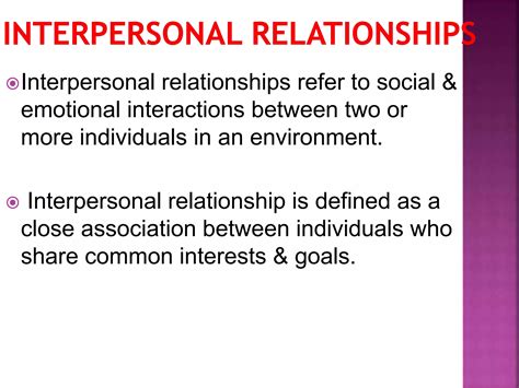 Interpersonal Relationships Examples 的图像结果
