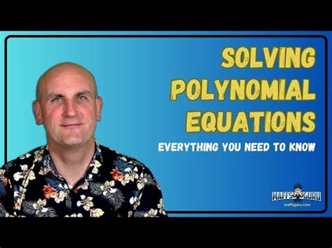 Solving Simple Polynomial Equations 的图像结果