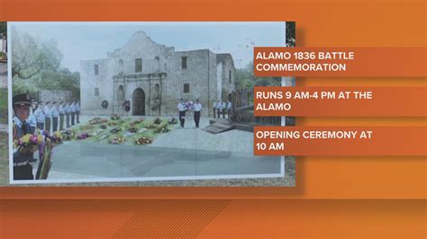 Ceremony honoring first day of siege at The Alamo Thursday | kens5.com