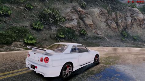 Grand Theft Auto 5 4K Gameplay Nissan Skyline GTR R34 Tuned - GTA 5 PC ...
