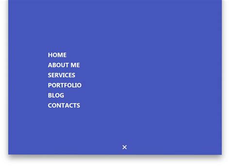 Image result for CSS Menu with Text