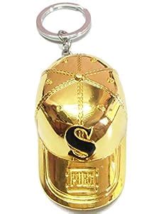 PUBG Gold Color Cap Key Chain : Amazon.in: Fashion