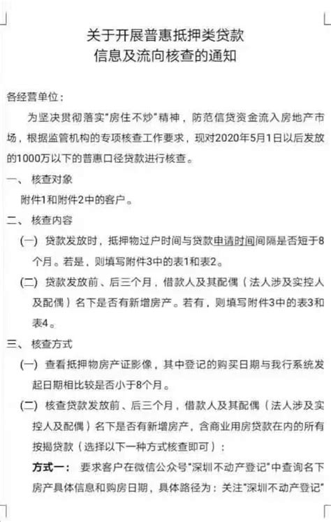 深圳传出严查“抵押贷”流入楼市！抽贷、罚款已在路上·_腾讯新闻