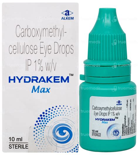 Hydrakem Max Eye Drops 10ml - Uses, Side Effects, Dosage, Price | Truemeds