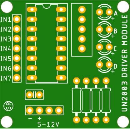 SunRobotics ULN2003 Stepper Motor Driver Module PCB For The Small ...