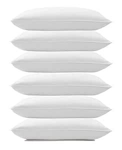 Microfiber Extra Soft White Pillows | Pillows for Sleeping White - Pack ...