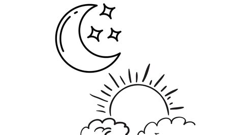 Moon Coloring Page