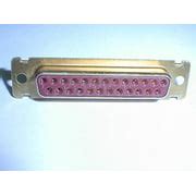 Buy DBC-25SBF 25 Pin Female D-Sub Connector with Straight Dip Solder ...
