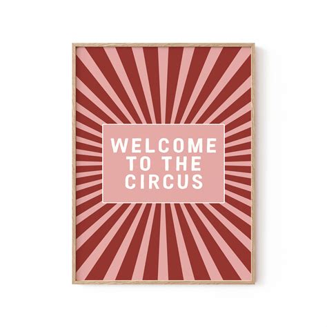 Buy Welcome To the Circus, Motivational Posters Online at Best Price ...