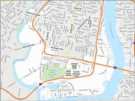 Map Of South Street Philadelphia
