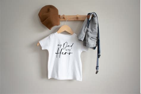 Bügelbild „My dad is my hero“ – für kleine Papa-Fans - DIY Statement ...