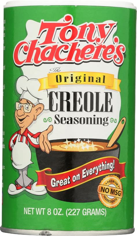 Amazon.com : Tony Chachere's, Original Creole Seasoning, 8 Oz : Cajun ...
