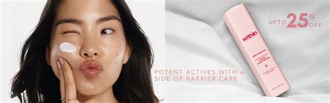 Within Beauty | Skincare Infused with Barrier Restoring Ceramides