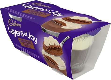 Cadbury Layers of Joy Chocolate Trifles Dessert, 2 x 90g : Amazon.co.uk: Grocery