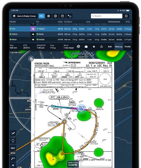Using ForeFlight 的图像结果