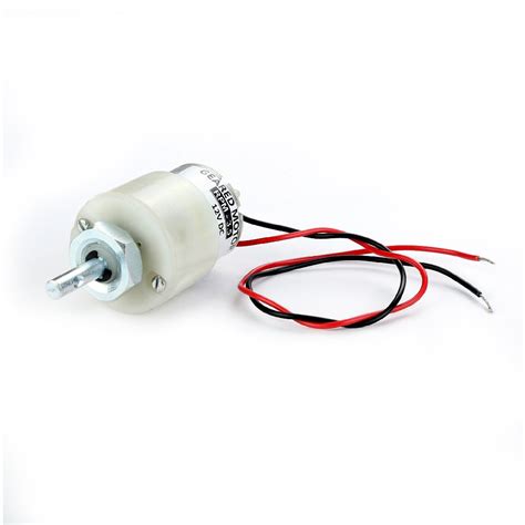 3.5 RPM DC Center Shaft 12V Gear Motor