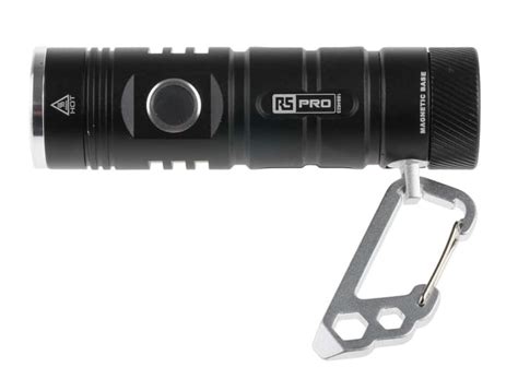 RS PRO | RS PRO LED Pocket Torch Black - Rechargeable 600 lm, 62.5 mm ...
