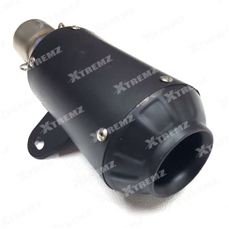 Akrapovic GP Short Exhaust For Universal Bikes -Black Color