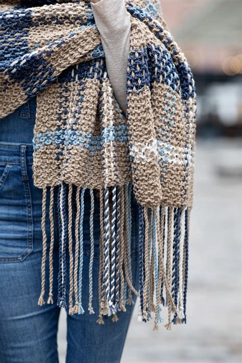 Blanket Scarf Knitting Pattern - Pattern Tips Archive