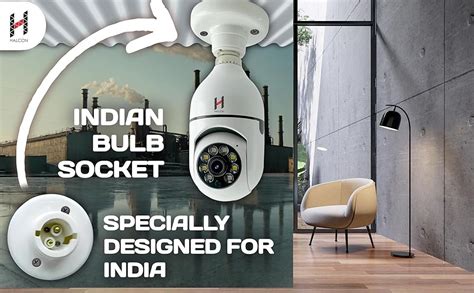 Buy HALCON Eagle-H5-Wi-Fi Camera CCTV Camera 1080p Wireless PTZ Bulb ...