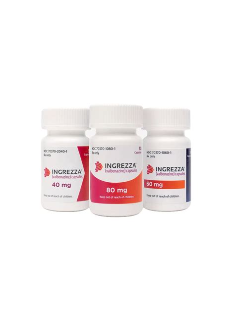 INGREZZA (Valbenazina) - Importación de Medicamentos | Catálogo Online