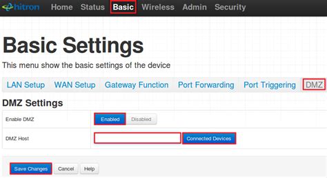 Image result for DMZ Router Setup