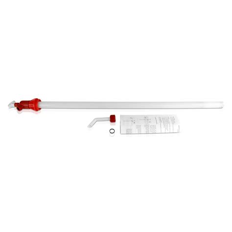 TERAPUMP Lift-Action White Chemical Plastic Drum Pump for 55 Gallon ...