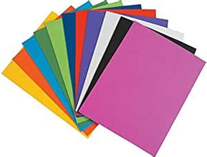 CraftDev Eva foam sheet 10 different color A4 size 2mm Thickness ...