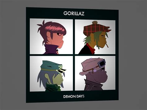 Gorillaz Demon Days Album Cover
