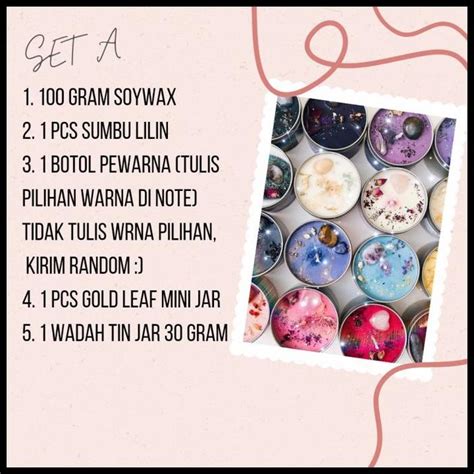 Jual Set Alat Membuat Lilin Lengkap - Candle Making Kit Aromatherapy ...