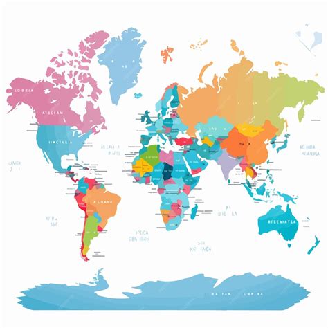 Image result for Detailed World Map