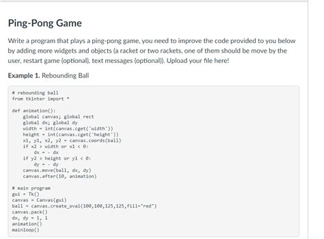 Ping Pong Game Code.org Step by Step 的图像结果