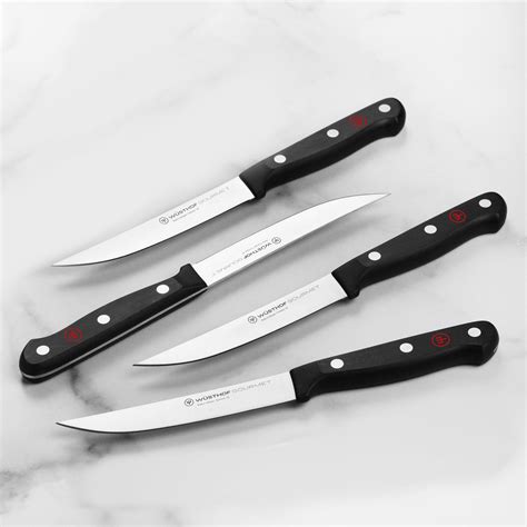 Wusthof Gourmet Steak Knife Set - 4 Piece – Cutlery and More