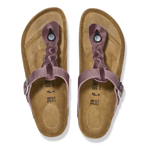 Buy Purple Gizeh Oiled Leather Online in India - BIRKENSTOCK