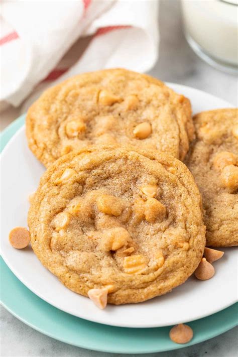Butterscotch Cookies are soft, chewy, and made with only a few basic ...