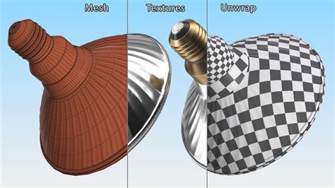 3D Reflective Reflector Light Bulb | 3D Molier International