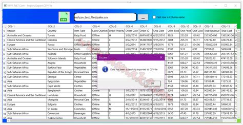 Image result for Save WPF DataGrid to CSV File