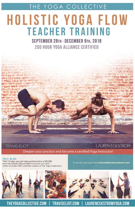 Teacher Training with Travis Elliot and Lauren Eckstrom - The Yoga ...