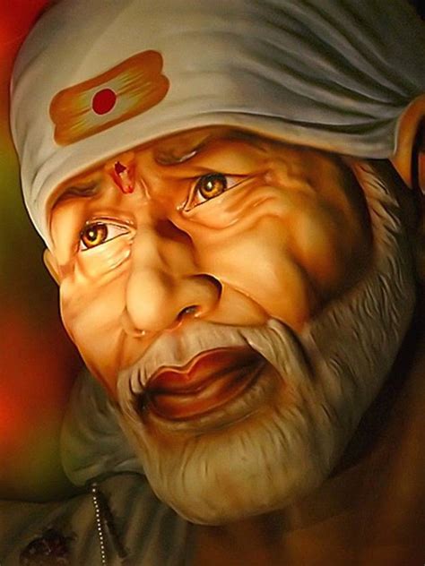 ''vastu Poster'' White 7 Horse Sai baba Face POster,Om sai Wall ...