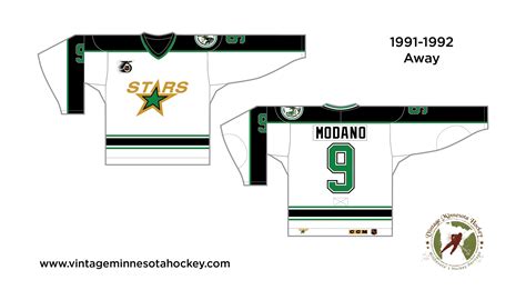 North Stars Uniform Evolution (1967-1993)